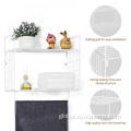 Bathroom Accessories Wall Mounted Towel Rack With Shelf 2 Tier Supplier